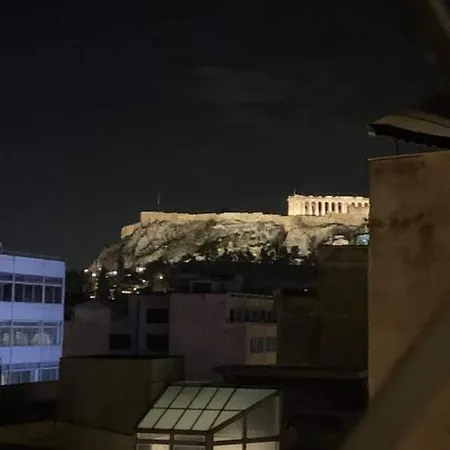 Super Loft With Acropolis View Apartment